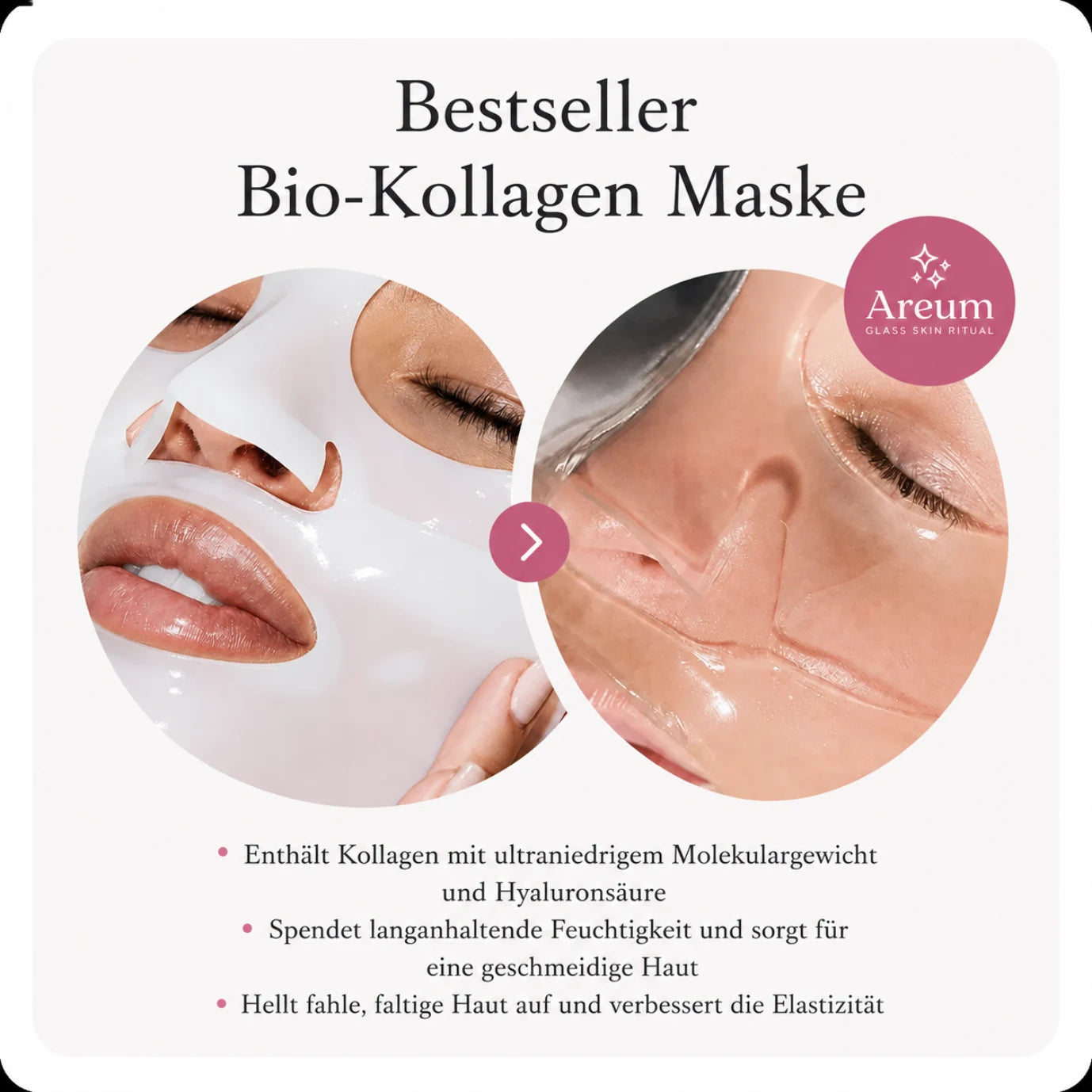 Areum Kollagen-Glow-up-Maske – Galeriebild 3